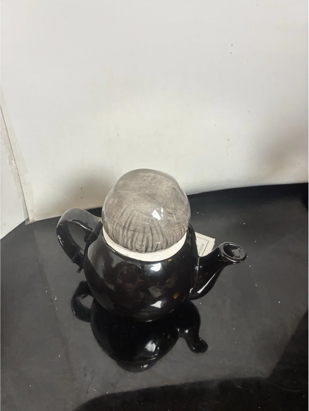 Omnibus Fitz and Floyd Waiter Butler Tea Pot/Bottle and Towel Tuxedo Collectable